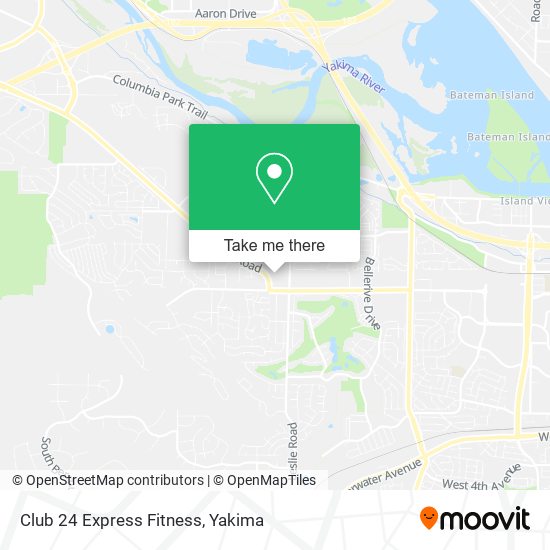 Mapa de Club 24 Express Fitness