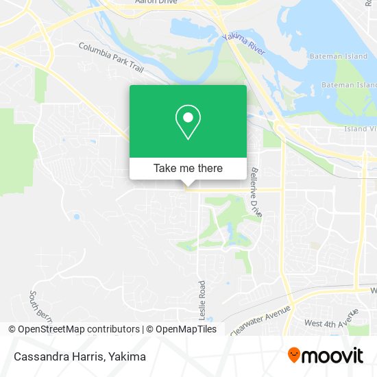 Mapa de Cassandra Harris