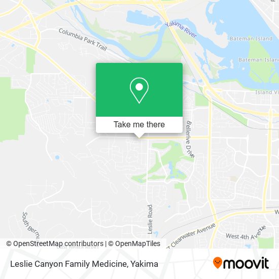 Leslie Canyon Family Medicine map