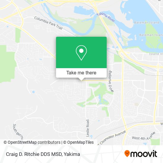 Mapa de Craig D. Ritchie DDS MSD