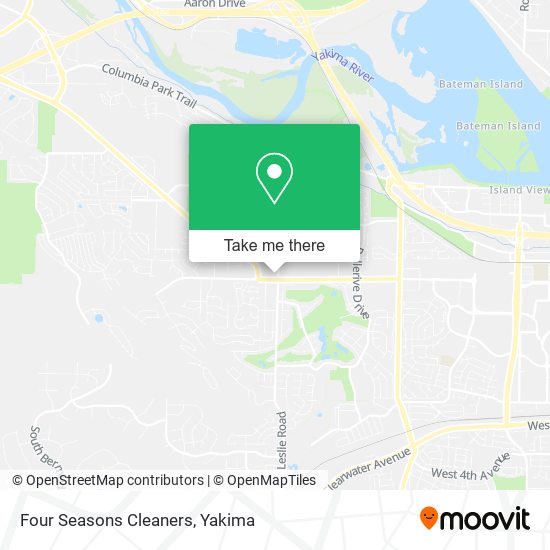 Mapa de Four Seasons Cleaners