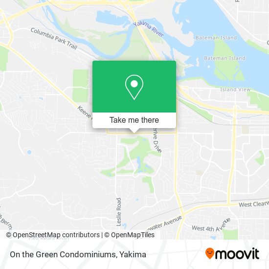 On the Green Condominiums map
