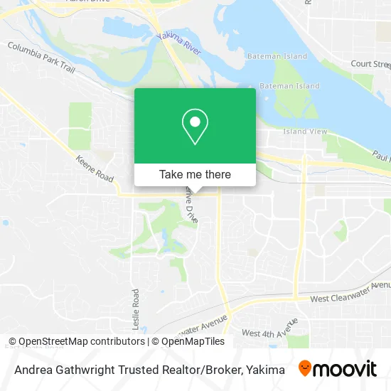 Mapa de Andrea Gathwright Trusted Realtor / Broker