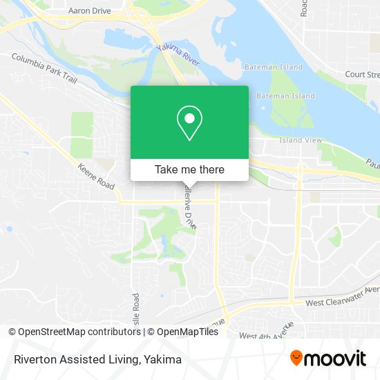 Riverton Assisted Living map
