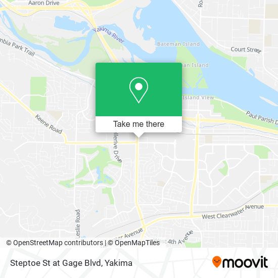 Steptoe St at Gage Blvd map
