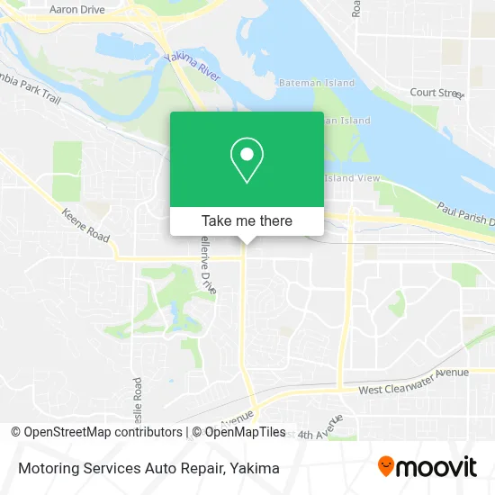 Motoring Services Auto Repair map