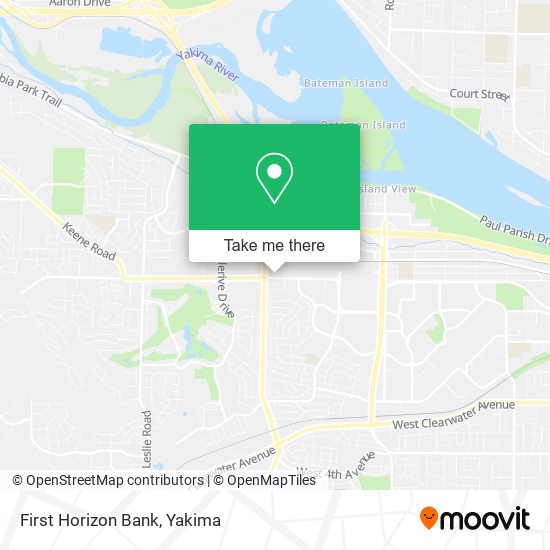 Mapa de First Horizon Bank