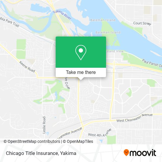 Mapa de Chicago Title Insurance