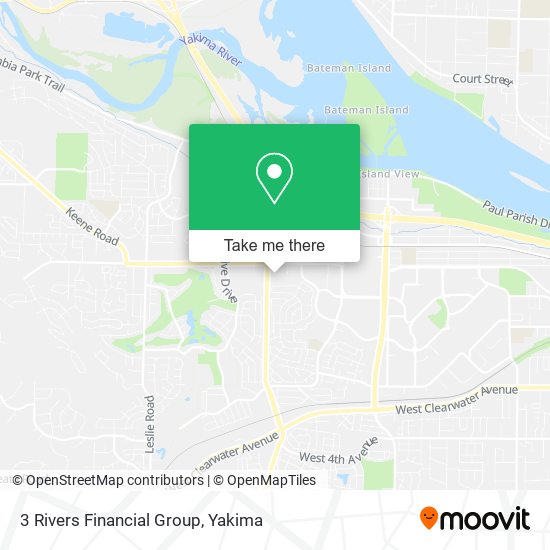 Mapa de 3 Rivers Financial Group