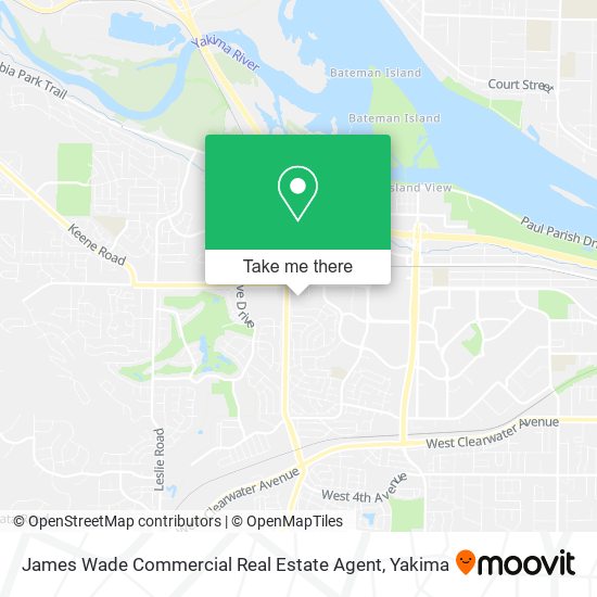 James Wade Commercial Real Estate Agent map