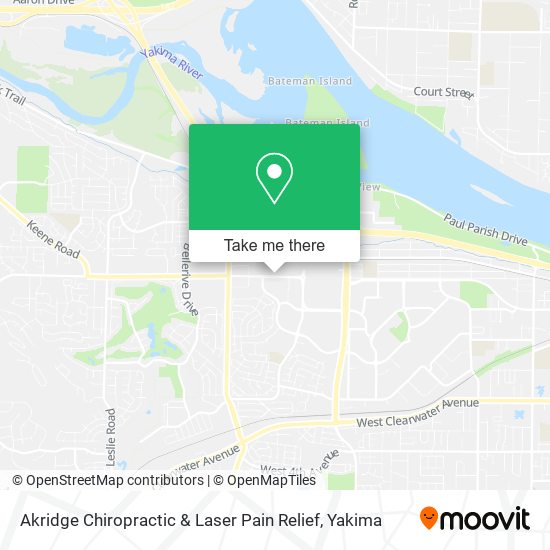 Mapa de Akridge Chiropractic & Laser Pain Relief
