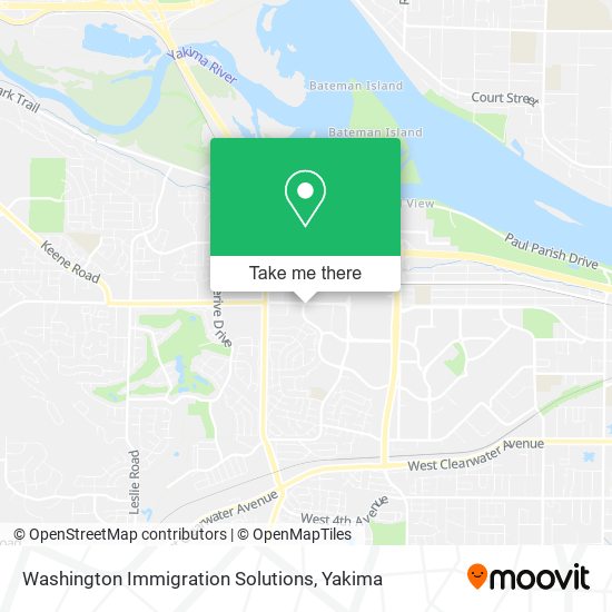 Washington Immigration Solutions map