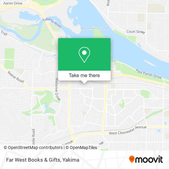 Mapa de Far West Books & Gifts