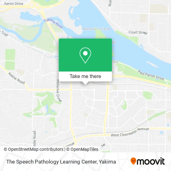 The Speech Pathology Learning Center map