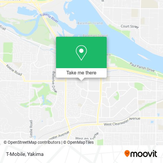 T-Mobile map