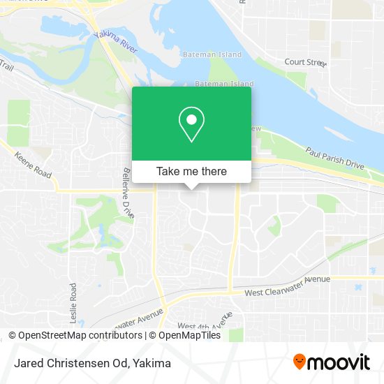 Jared Christensen Od map