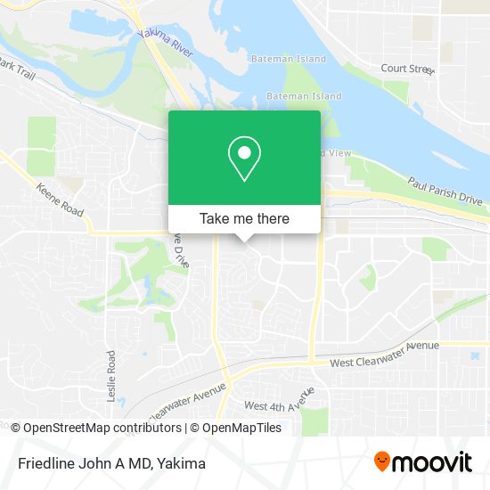 Mapa de Friedline John A MD