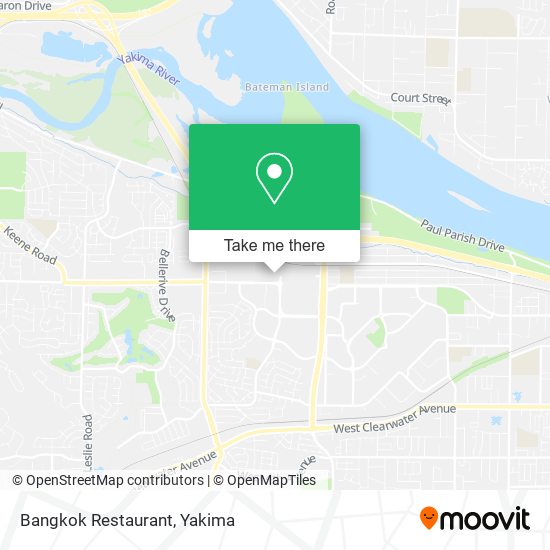 Bangkok Restaurant map
