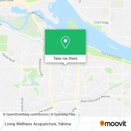 Living Wellness Acupuncture map