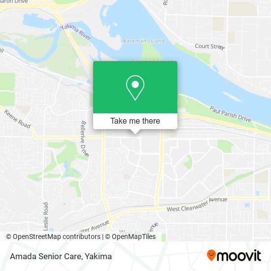 Amada Senior Care map