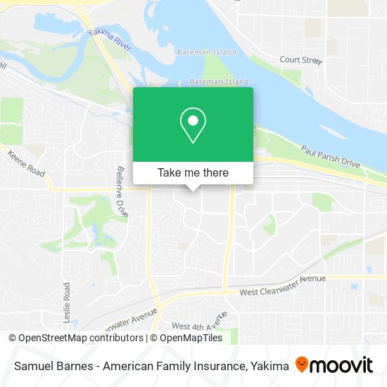 Samuel Barnes - American Family Insurance map