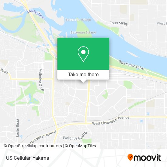 US Cellular map