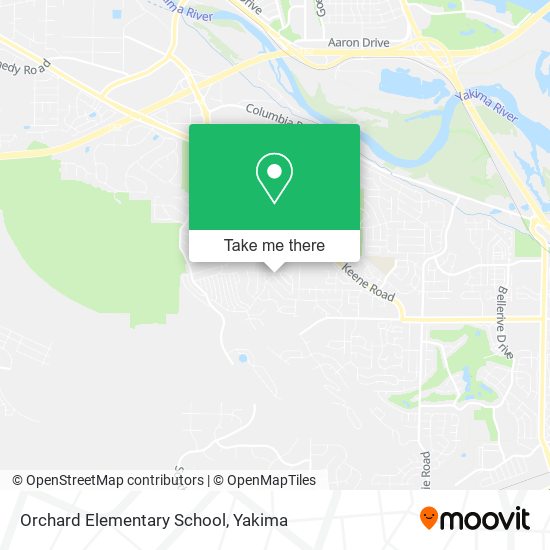 Orchard Elementary School map