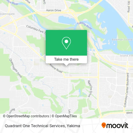 Quadrant One Technical Services map