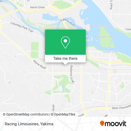 Mapa de Racing Limousines