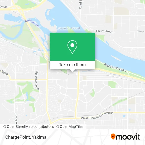 ChargePoint map
