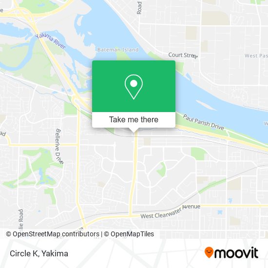 Mapa de Circle K