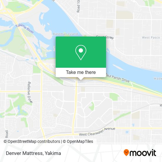 Mapa de Denver Mattress