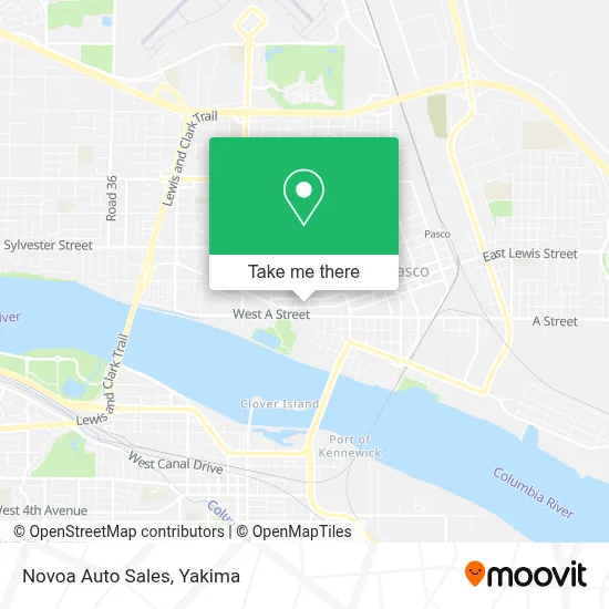 Novoa Auto Sales map