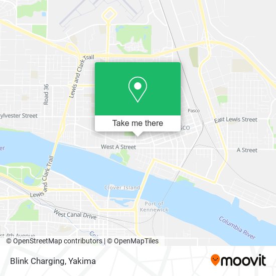 Mapa de Blink Charging