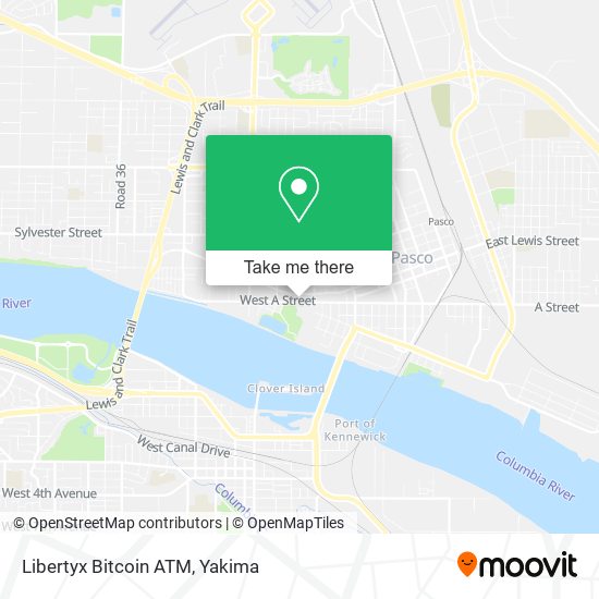 Libertyx Bitcoin ATM map