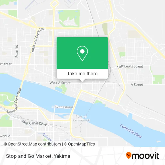 Stop and Go Market map