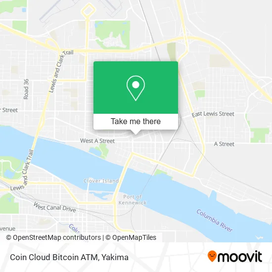 Coin Cloud Bitcoin ATM map