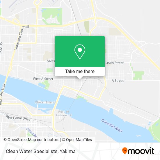 Mapa de Clean Water Specialists
