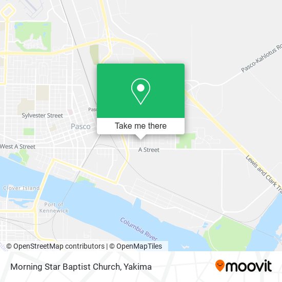 Mapa de Morning Star Baptist Church
