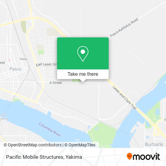 Pacific Mobile Structures map