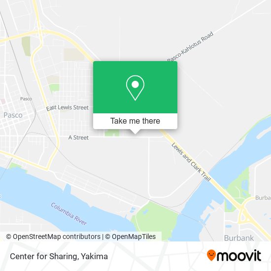 Mapa de Center for Sharing