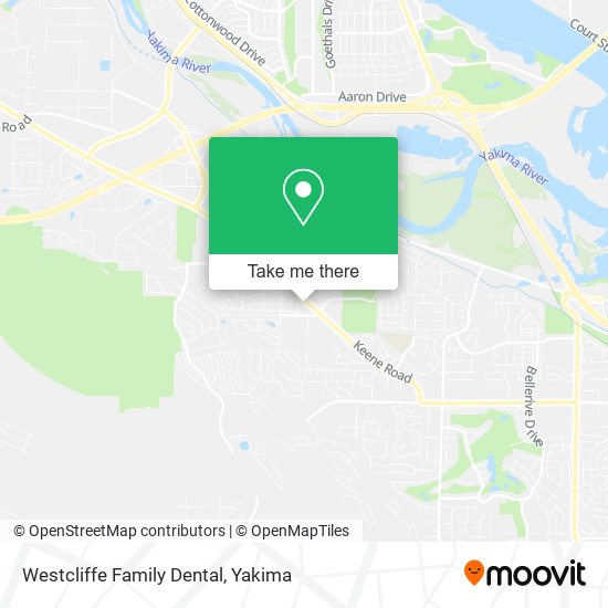 Westcliffe Family Dental map