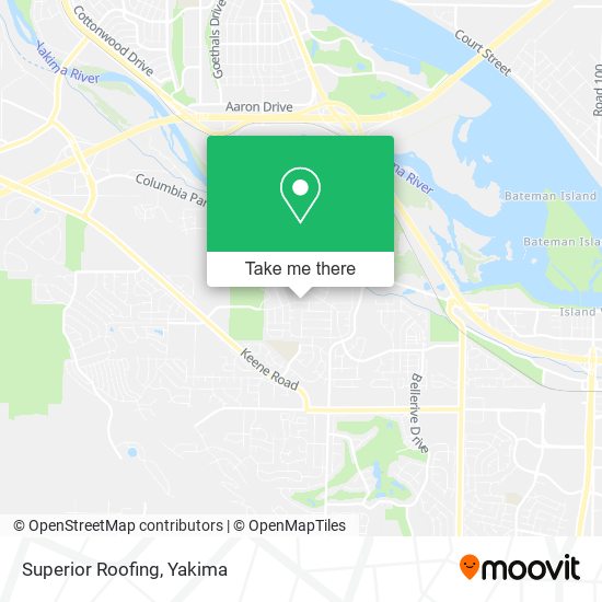 Superior Roofing map