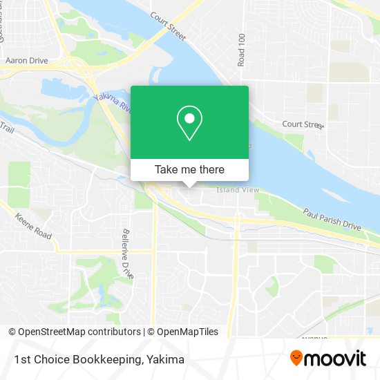 1st Choice Bookkeeping map