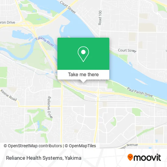 Reliance Health Systems map