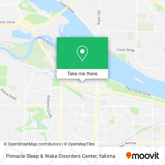 Pinnacle Sleep & Wake Disorders Center map