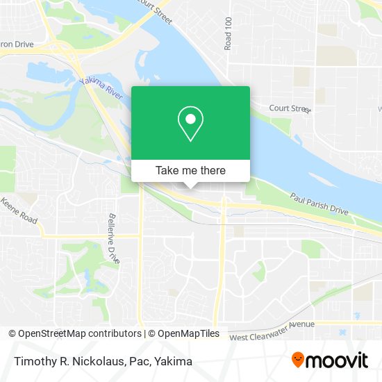 Timothy R. Nickolaus, Pac map