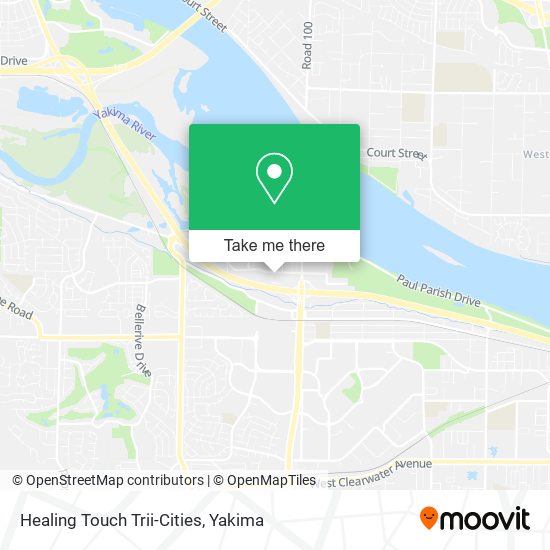 Healing Touch Trii-Cities map