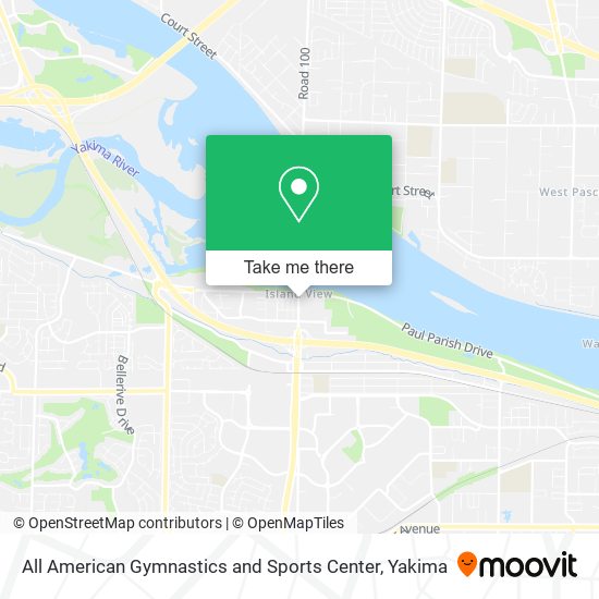 Mapa de All American Gymnastics and Sports Center