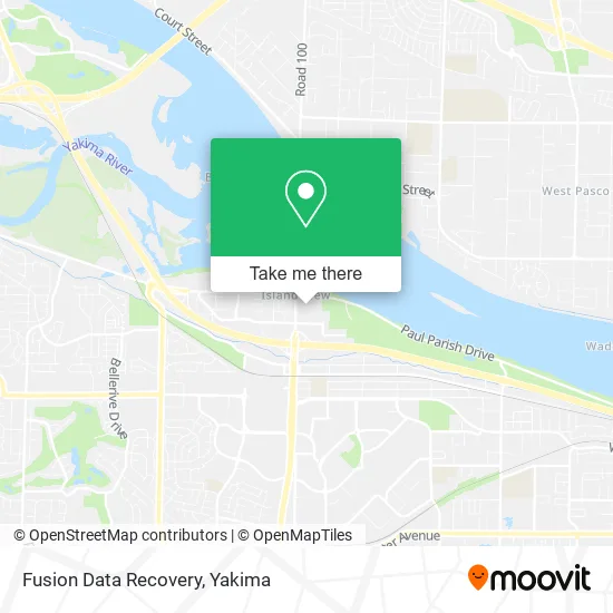 Fusion Data Recovery map